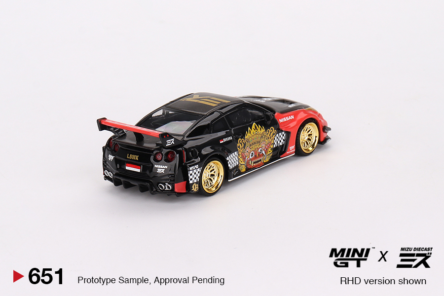 Nissan 35GT-RR Ver.1 LB-Silhouette Works BARONG 1:64 Mini GT