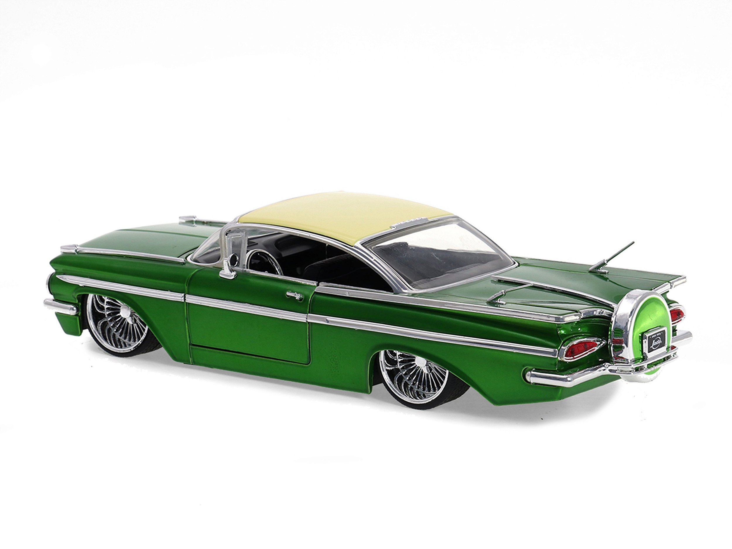 Chevrolet Impala 1959 Lowrider DUB 1:24 Jada Toys Verde - 19 anos