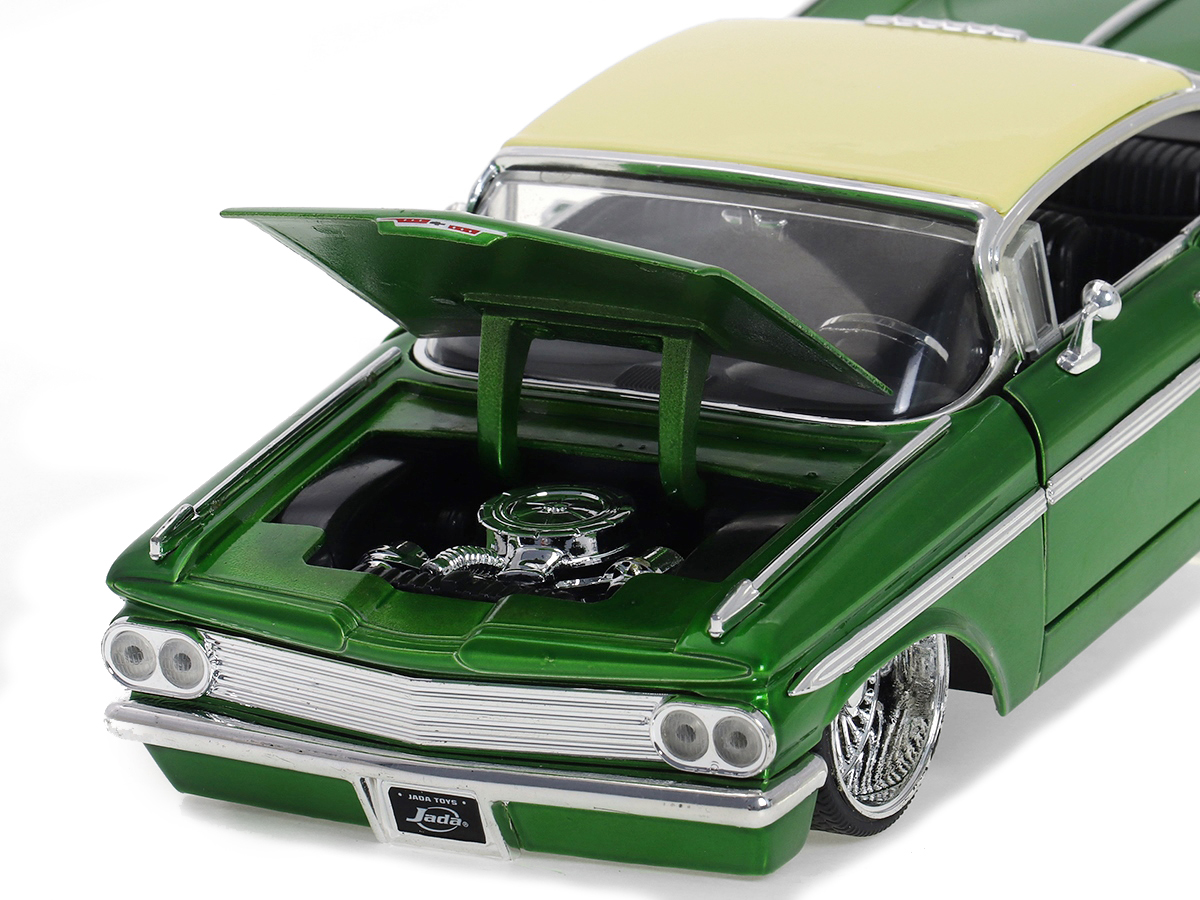 Chevrolet Impala 1959 Lowrider DUB 1:24 Jada Toys Verde - 19 anos