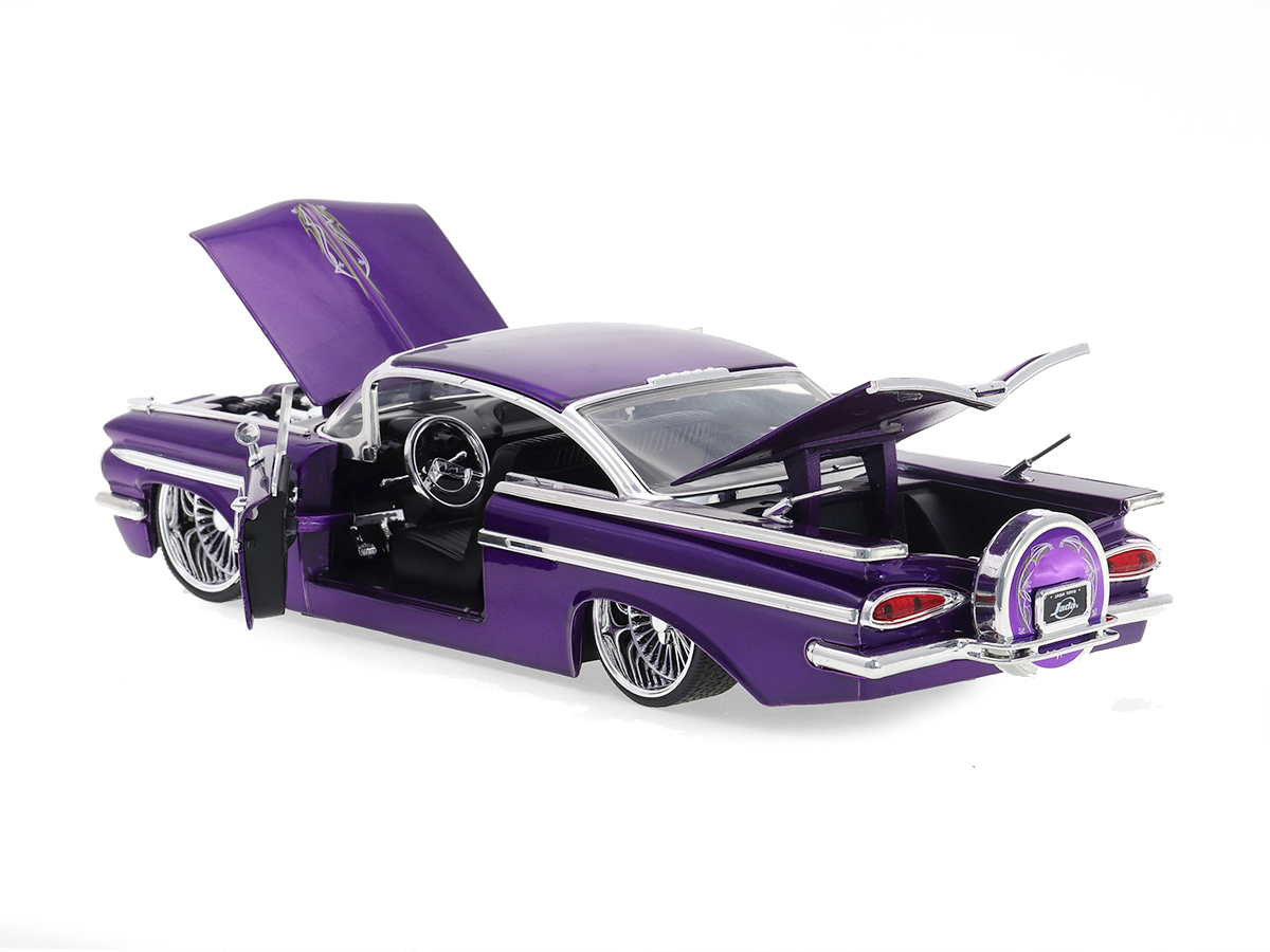 Chevrolet Impala 1959 Lowrider DUB 1:24 Jada Toys Purple Chevrolet Impala 1959 Lowrider DUB 1:24 Jada Toys Purple