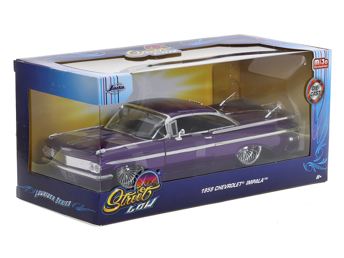 Chevrolet Impala 1959 Lowrider DUB 1:24 Jada Toys Purple Chevrolet Impala 1959 Lowrider DUB 1:24 Jada Toys Purple