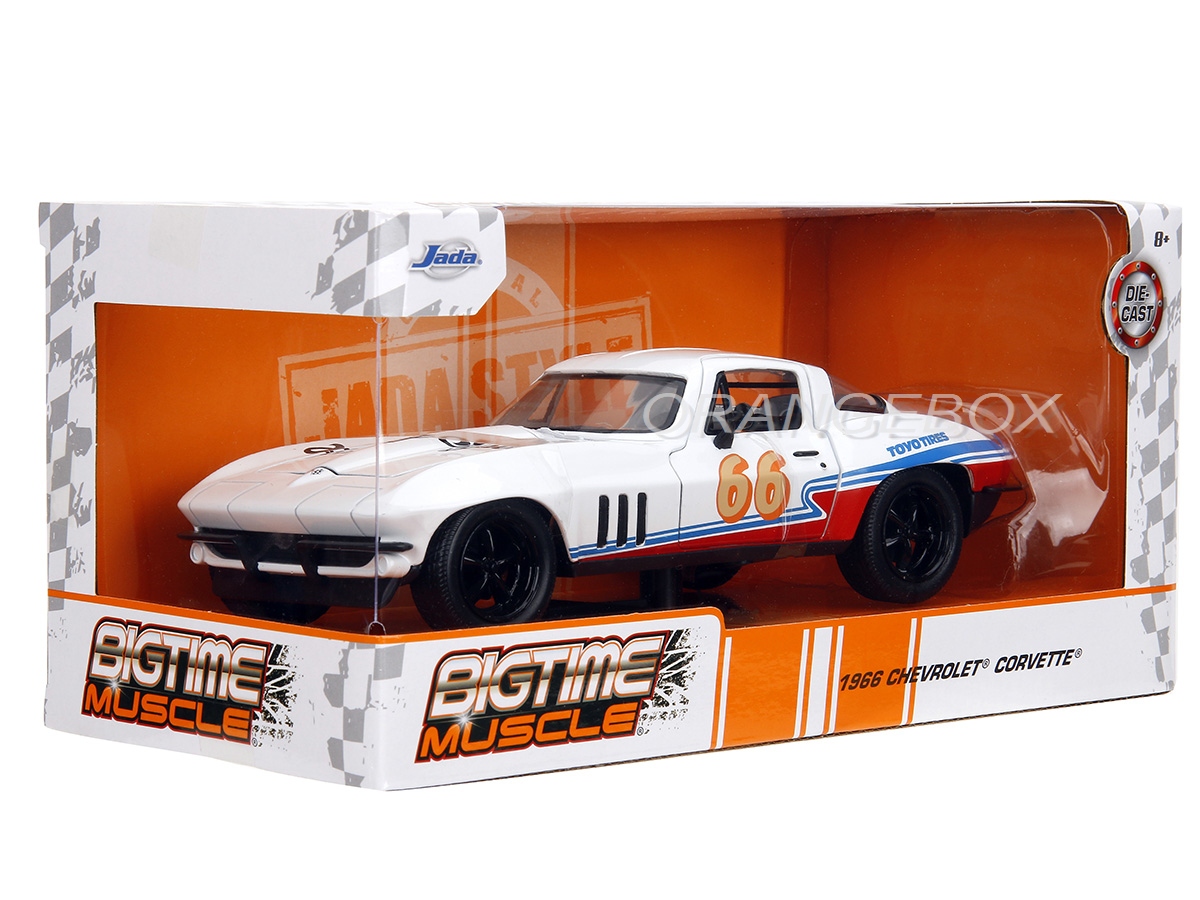 Chevrolet Corvette 1966 1:24 Jada Toys - 20 anos! Loja on-line de