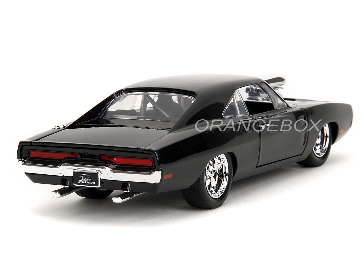 Dodge Charger R/T 1970 Velozes e Furiosos + Figura Dom Toys 1:24