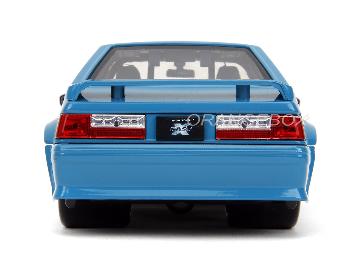 JADATOYS 1:24 ワイルドスピードダイキャストカー 1989 FORD