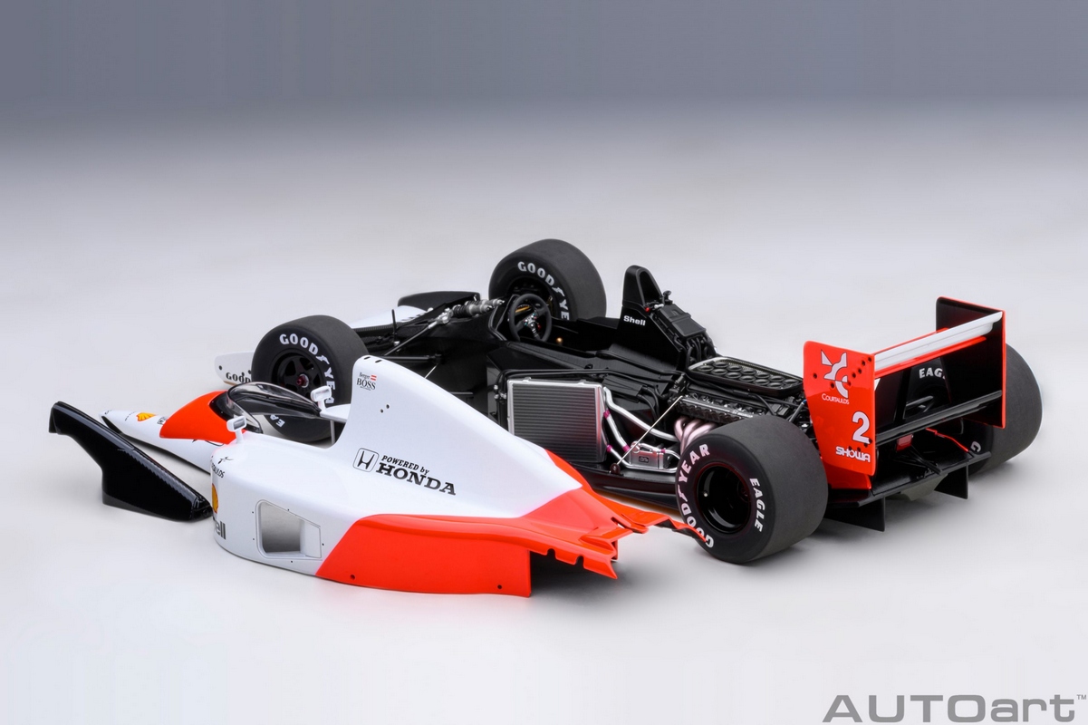 新しいブランド 1 Fórmula McLaren 1:18 Berger Gerhard 1991 MP4/6 Honda BBR