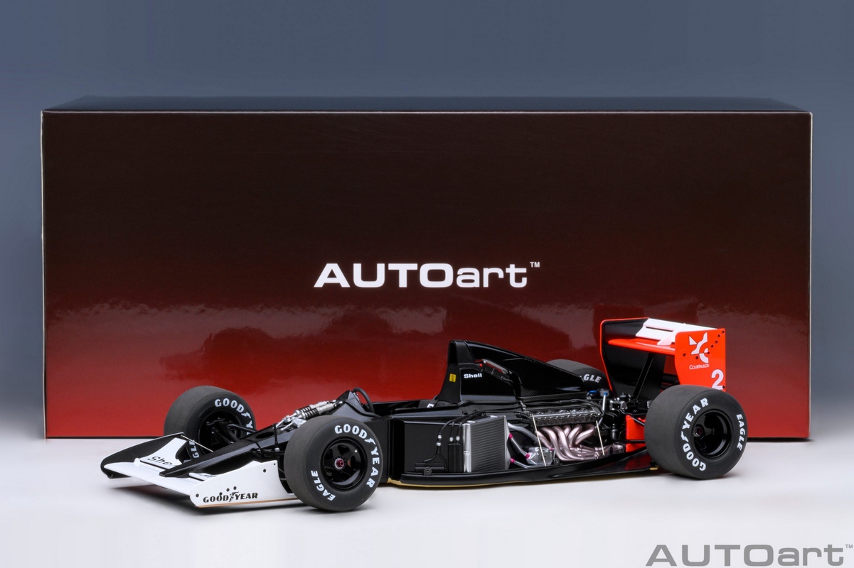 AUTOart 1:18 Gerhard Berger McLaren MP4/6 #2 Winner Japanese