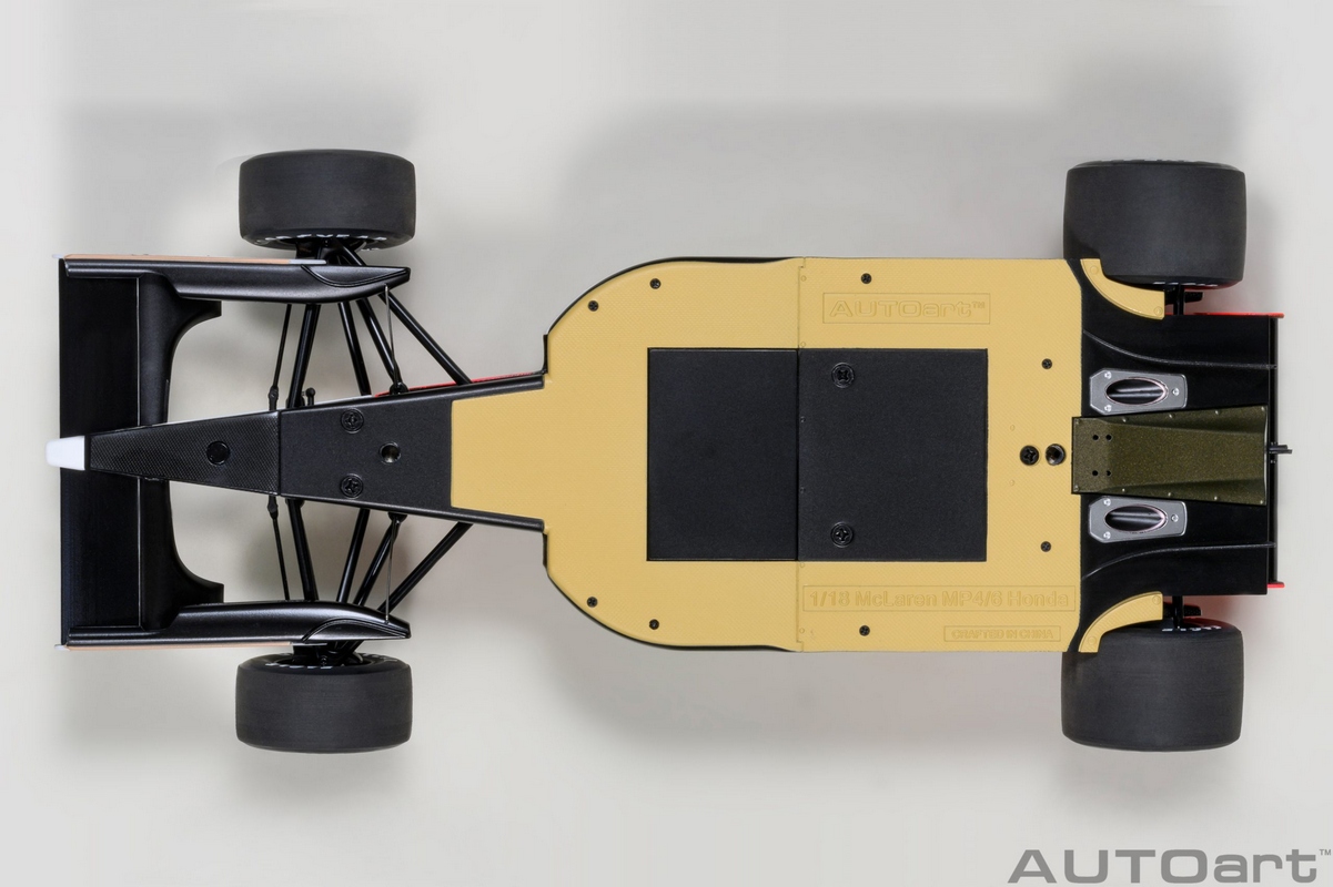 Fórmula 1 McLaren Honda MP4/6 1991 Gerhard Berger 1:18 Autoart
