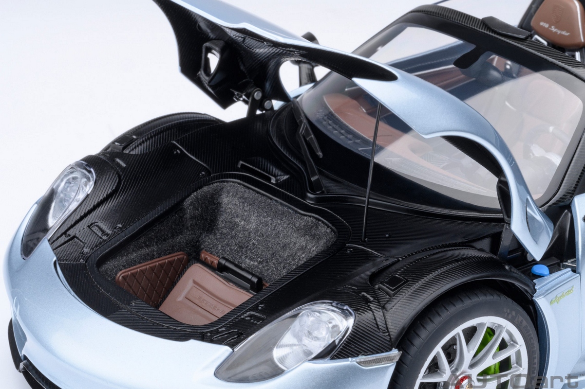 アイドロン　1/18 Porsche 918 Spyder Porsche 918 Spyder Hard Top Welly 1:18 Cinza - 20 anos! Loja on