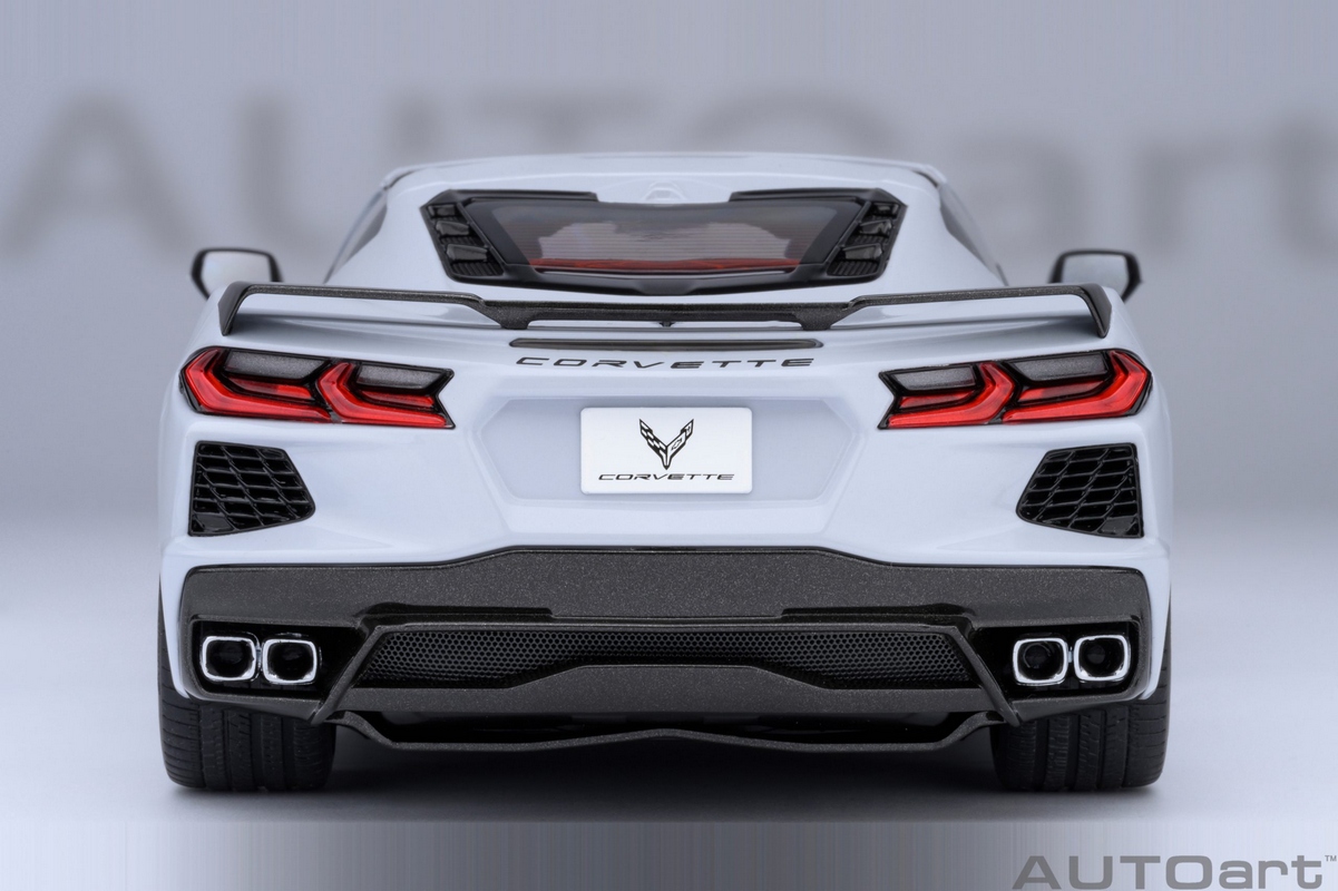AUTOart　Chevrolet Corvette 1:18 Chevrolet Corvette C8 Stingray Z51 1:18 Autoart Cinza - 19