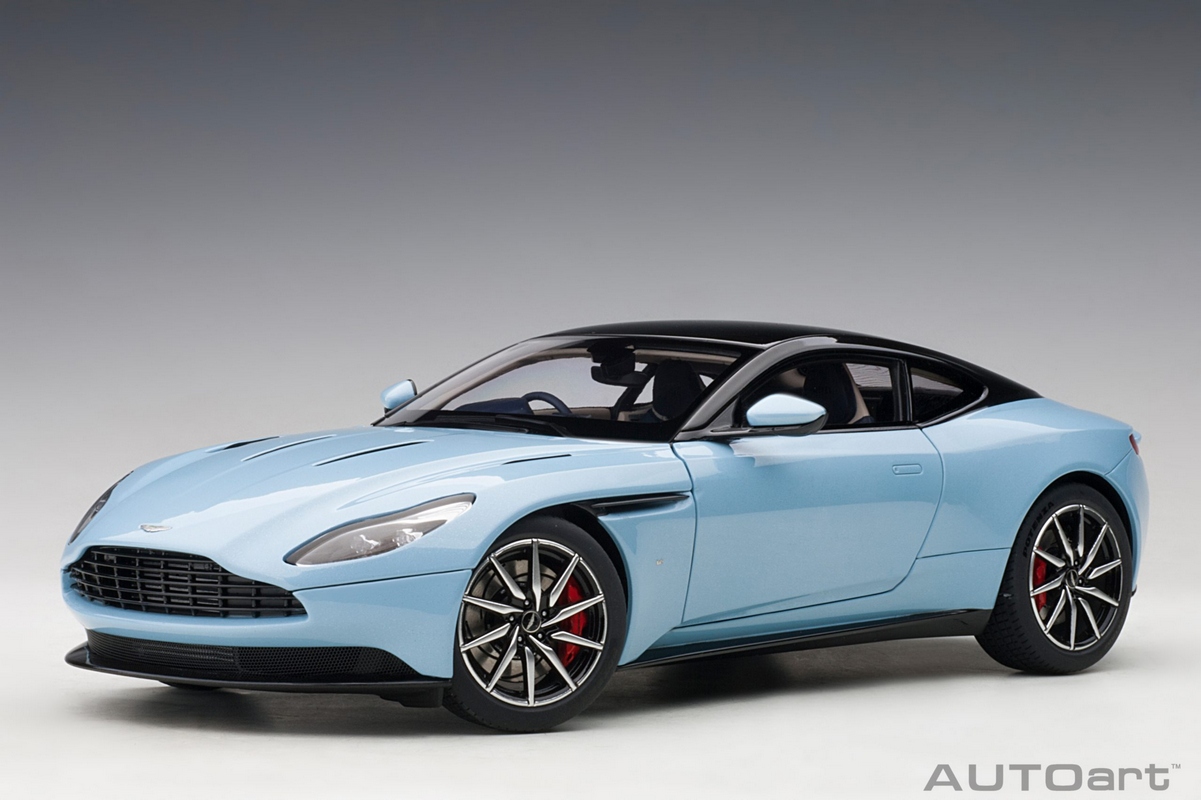 Aston Martin DB11 1:18 Autoart Azul - 19 anos! Loja on-line