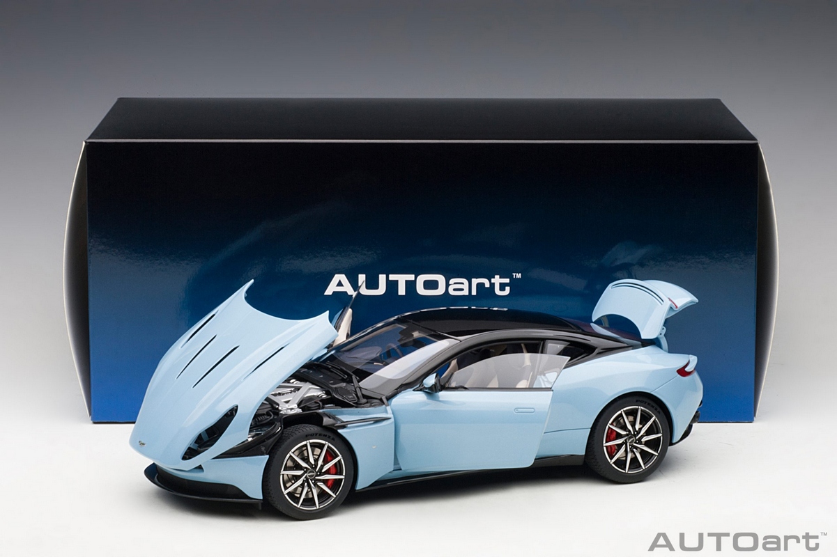No517 ミニカー1/18箱あり ASTON MARTIN DB11 Aston Martin DB11 1:18 Autoart Azul - 20 anos! Loja on-line de