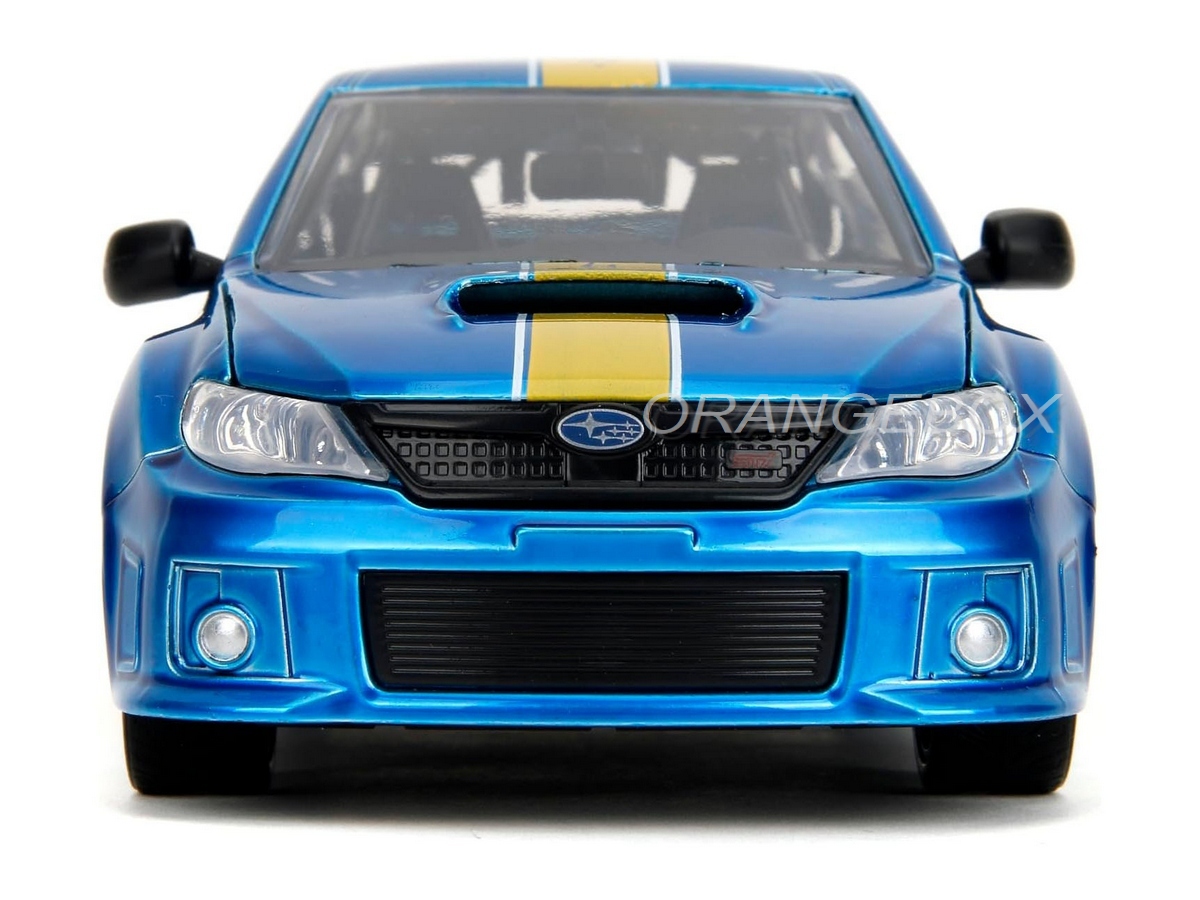 Subaru Impreza WRX STI Sonic The Hedgehog + Figura 1:24 Jada Toys