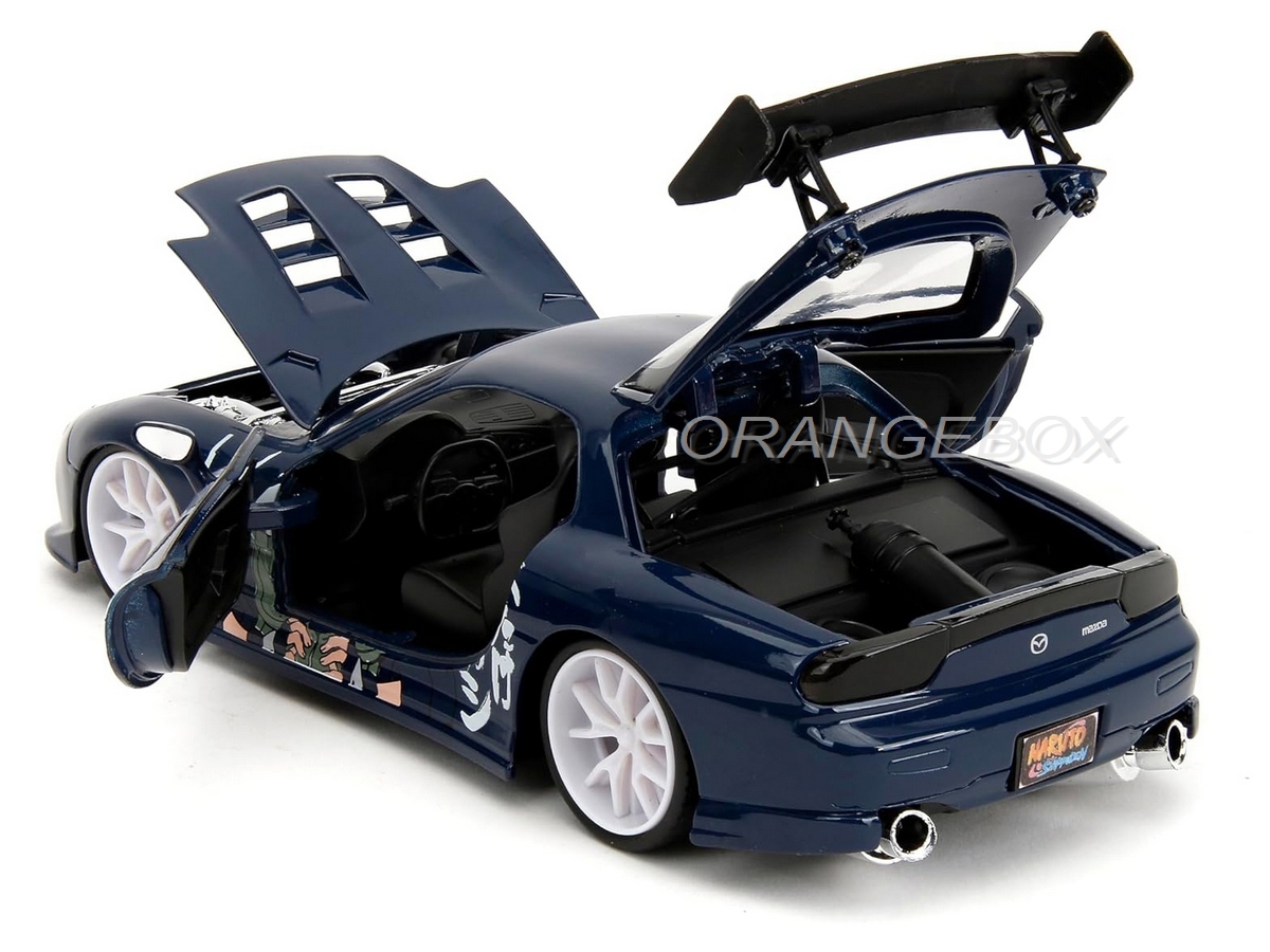 1993 マツダRX7  1/18スケール Mazda RX-7 1993 Kakashi Hatake Naruto Shippuden + Figura Jada Toys