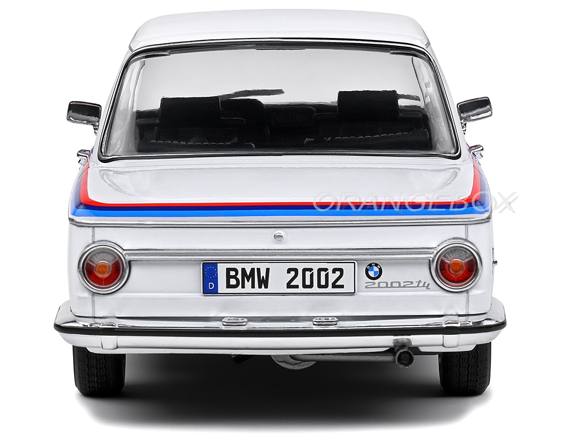 BMW 2002 TII Turbo Evocation 1971 1:18 Solido Branco - 20 anos