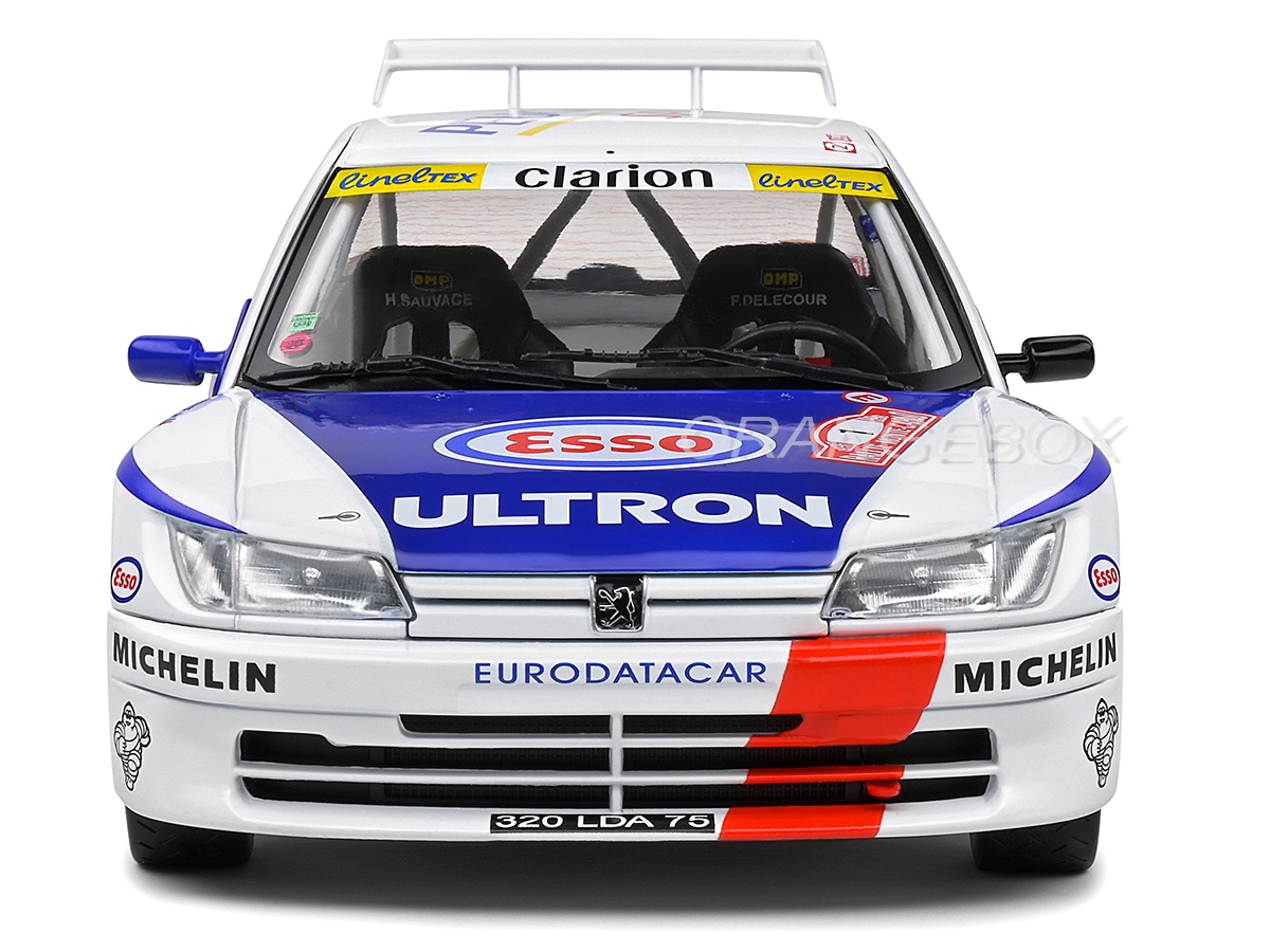 Peugeot 306 Maxi Rallye Monte Carlo 1996 1:18 Solido - 19