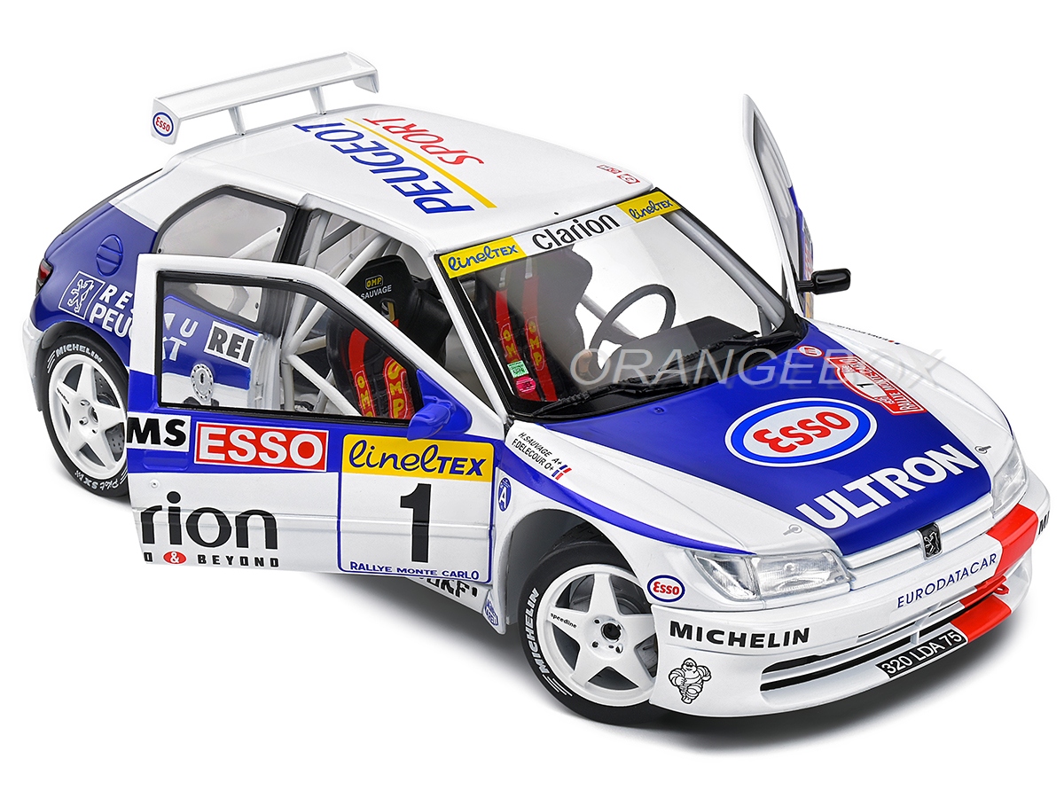 Peugeot 306 Maxi Rallye Monte Carlo 1996 1:18 Solido - 19