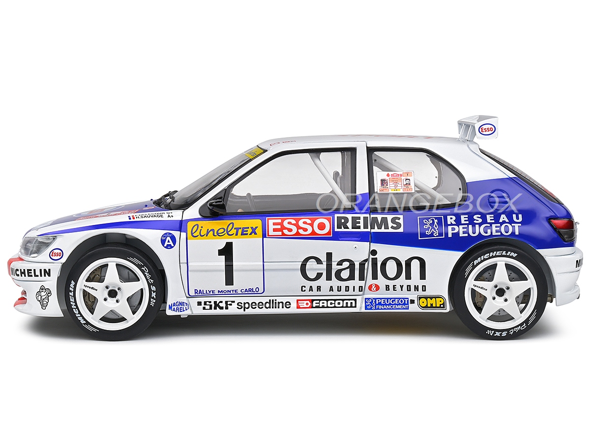 ミニカー 1/18 PEUGEOT 306 MAXI  solido Peugeot 306 Maxi Rallye Monte Carlo 1996 1:18 Solido - 19
