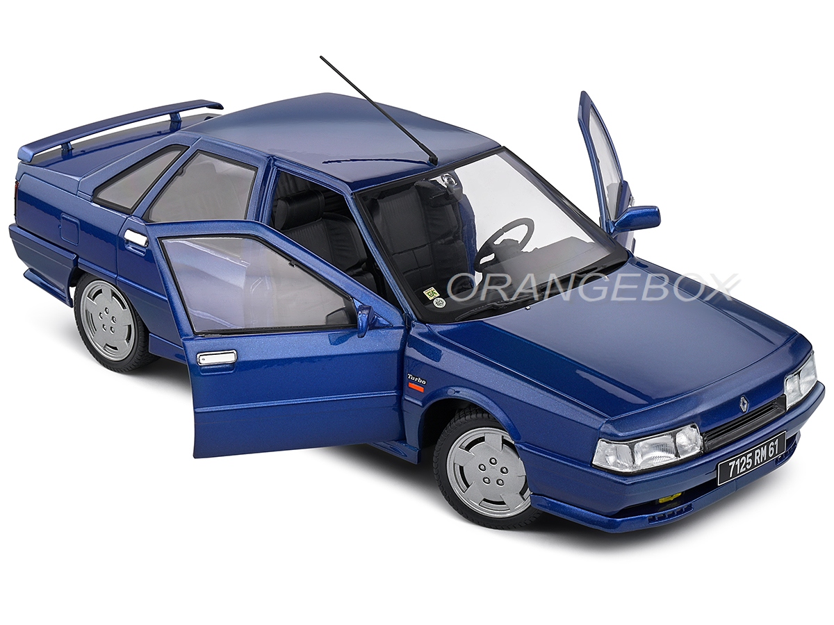 Renault 21 Turbo Ph.1 1988 1:18 Solido Azul - 20 anos! Loja on