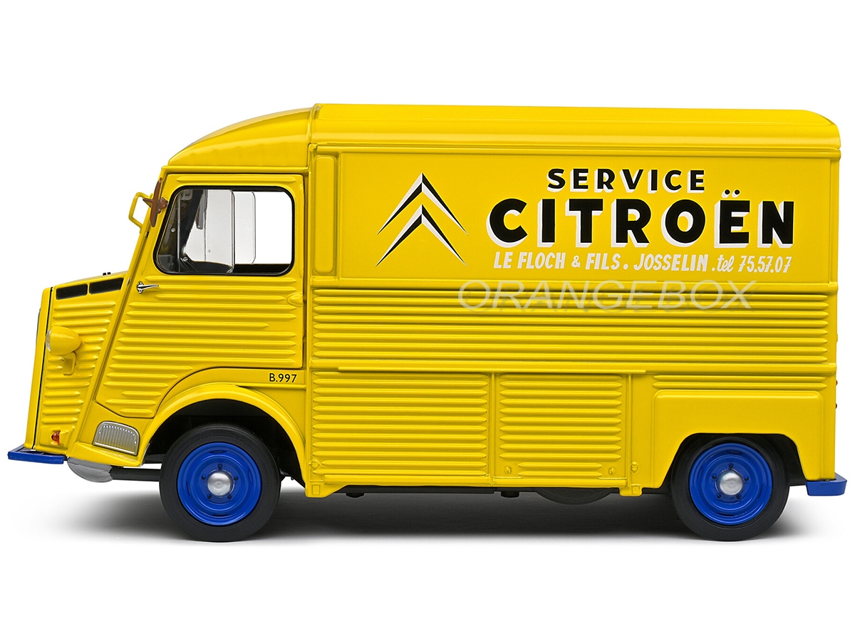 Citroën Type HY Service 1:18 Solido Amarelo - 20 anos! Loja on