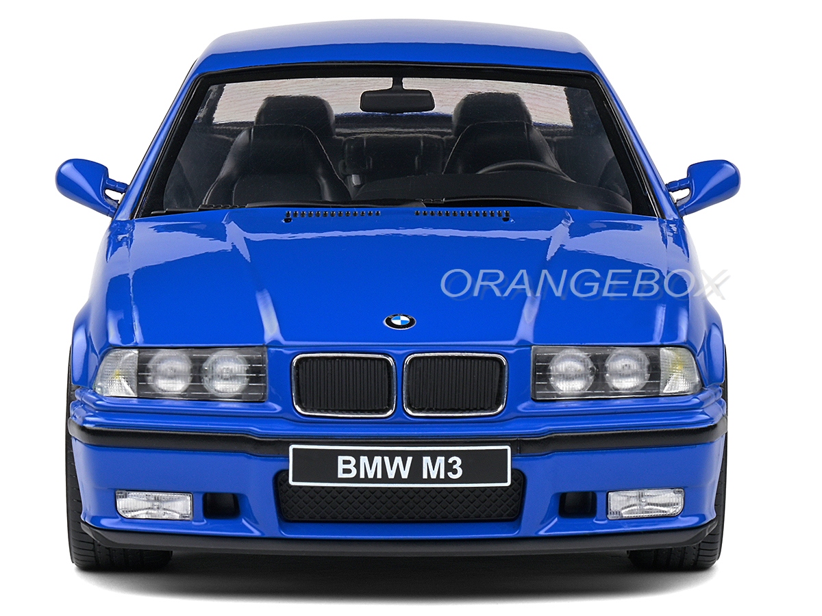 BMW E36 M3 Coupé 1996 1:18 Solido Azul - 19 anos! Loja on-line de