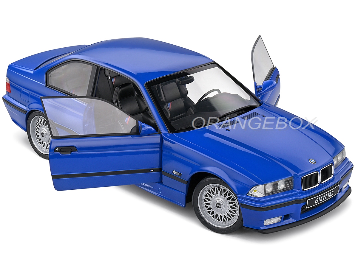 BMW E36 M3 Coupé 1996 1:18 Solido Azul - 19 anos! Loja on-line de