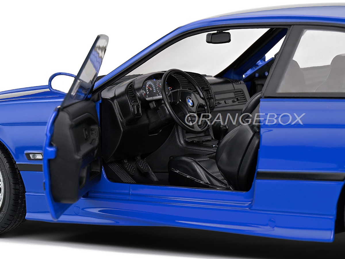 BMW E36 M3 Coupé 1996 1:18 Solido Azul - 20 anos! Loja on-line de