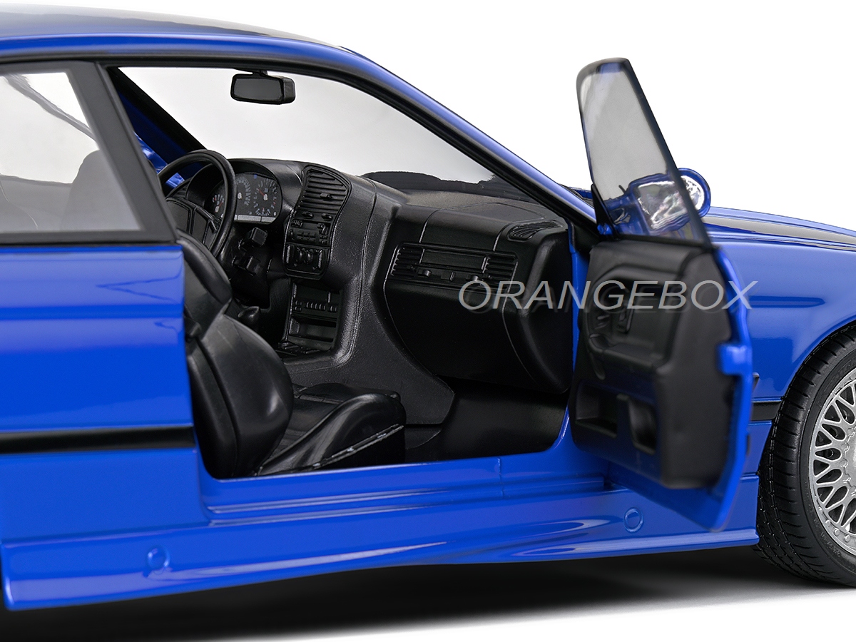 BMW E36 M3 Coupé 1996 1:18 Solido Azul - 19 anos! Loja on-line de