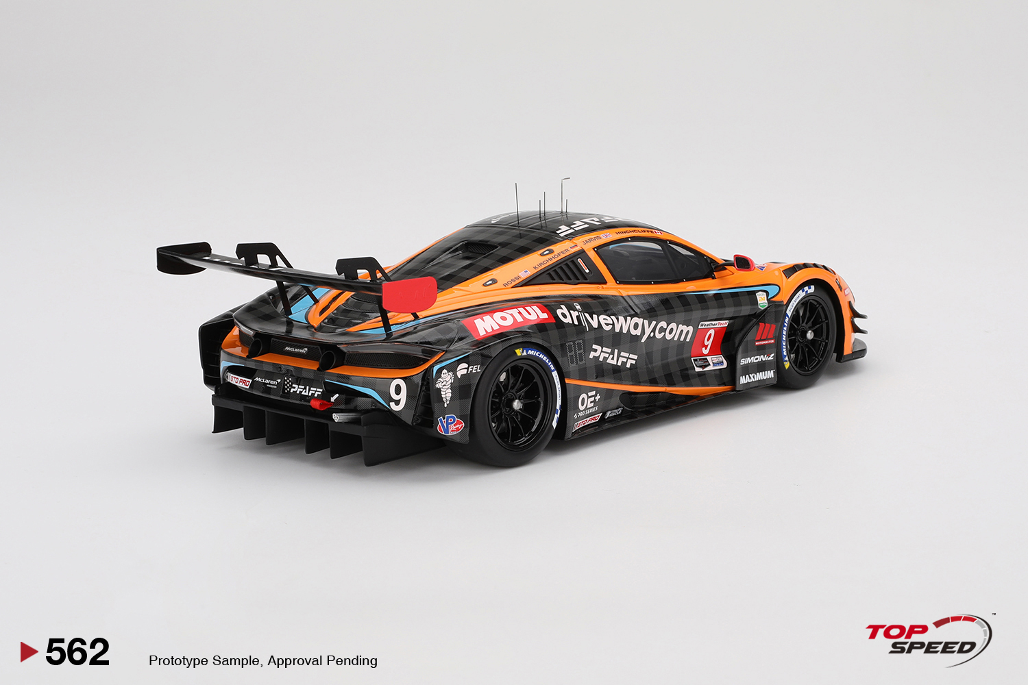 McLaren 720S GT3 EVO 2024 IMSA 24 Horas Daytona 1:18 TopSpeed - 20