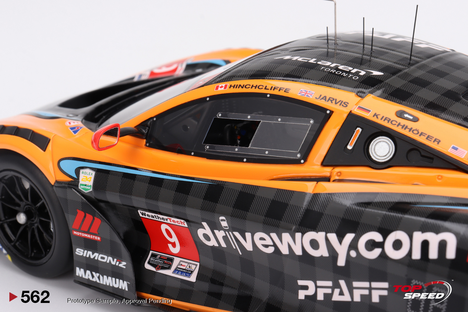 McLaren 720S GT3 EVO 2024 IMSA 24 Horas Daytona 1:18 TopSpeed - 20