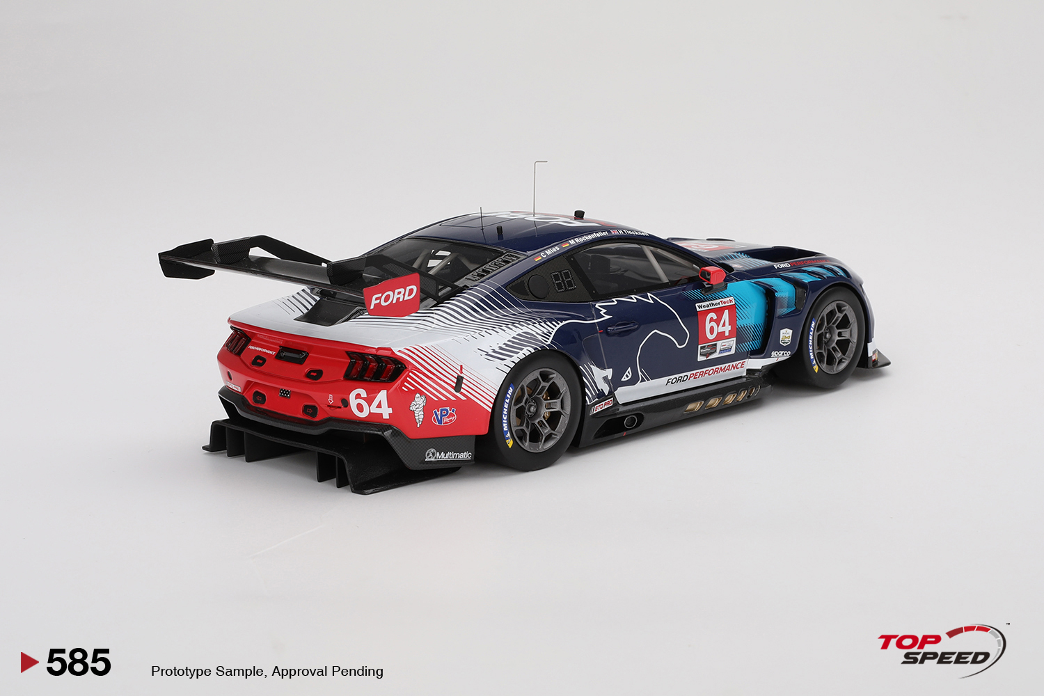 Ford Mustang GT3 2024 IMSA 24 Horas Daytona 1:18 TopSpeed - 20