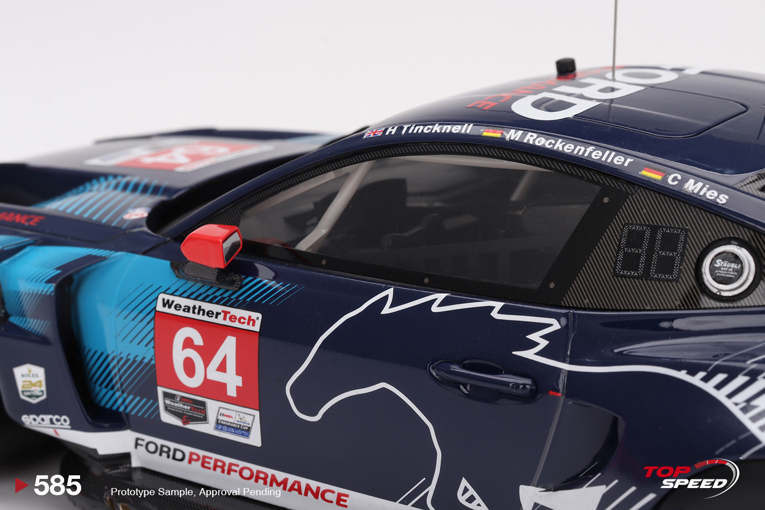 Ford Mustang GT3 2024 IMSA 24 Horas Daytona 1:18 TopSpeed - 20