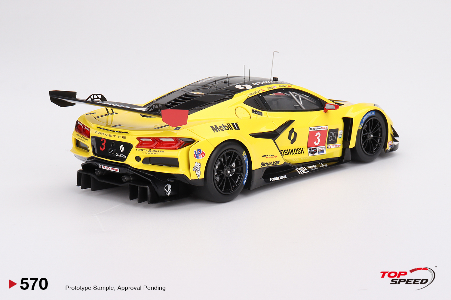 Chevrolet Corvette Z06 GT3.R 2024 IMSA 24 Horas Daytona 1:18