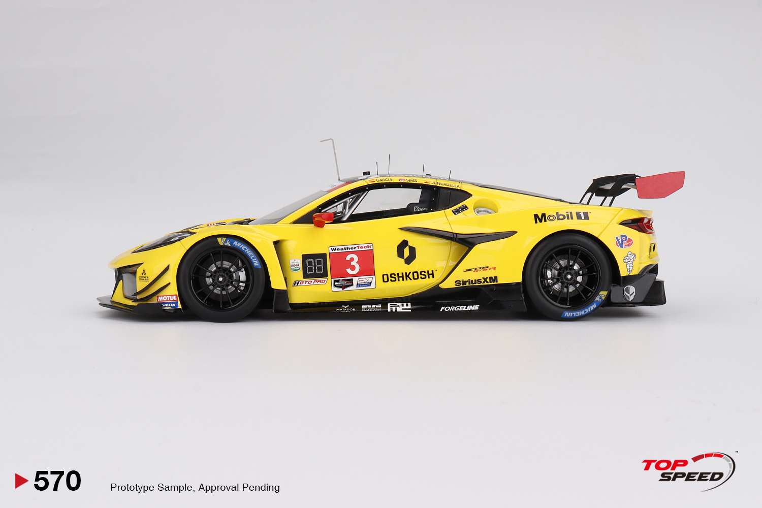 Chevrolet Corvette Z06 GT3.R 2024 IMSA 24 Horas Daytona 1:18