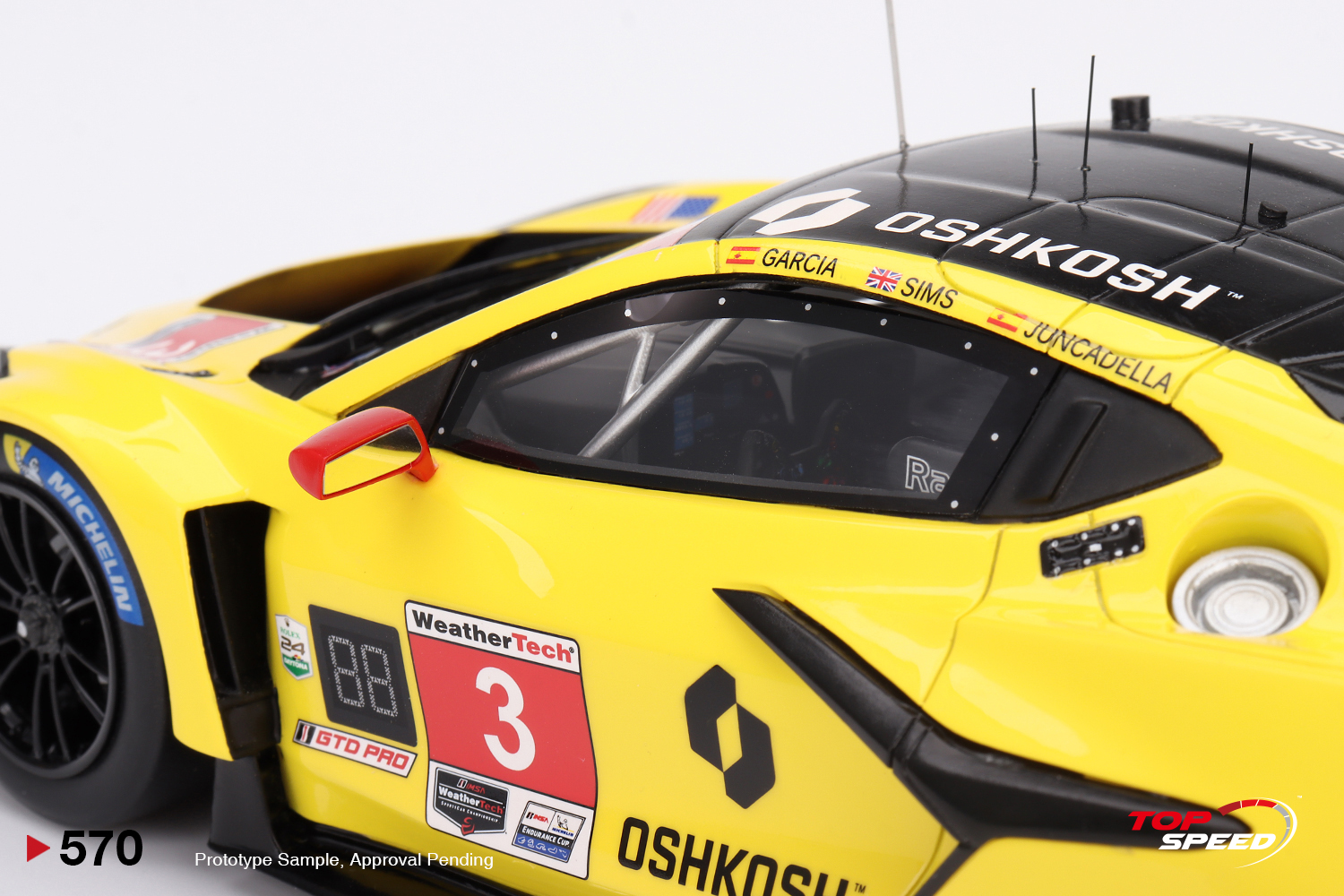 Chevrolet Corvette Z06 GT3.R 2024 IMSA 24 Horas Daytona 1:18