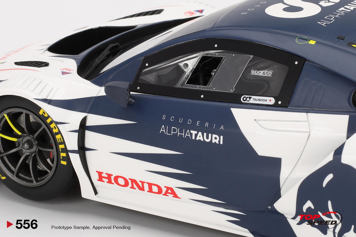 Honda NSX GT3 EVO 2023 Red Bull Formula Nurburgring 1:18 TopSpeed