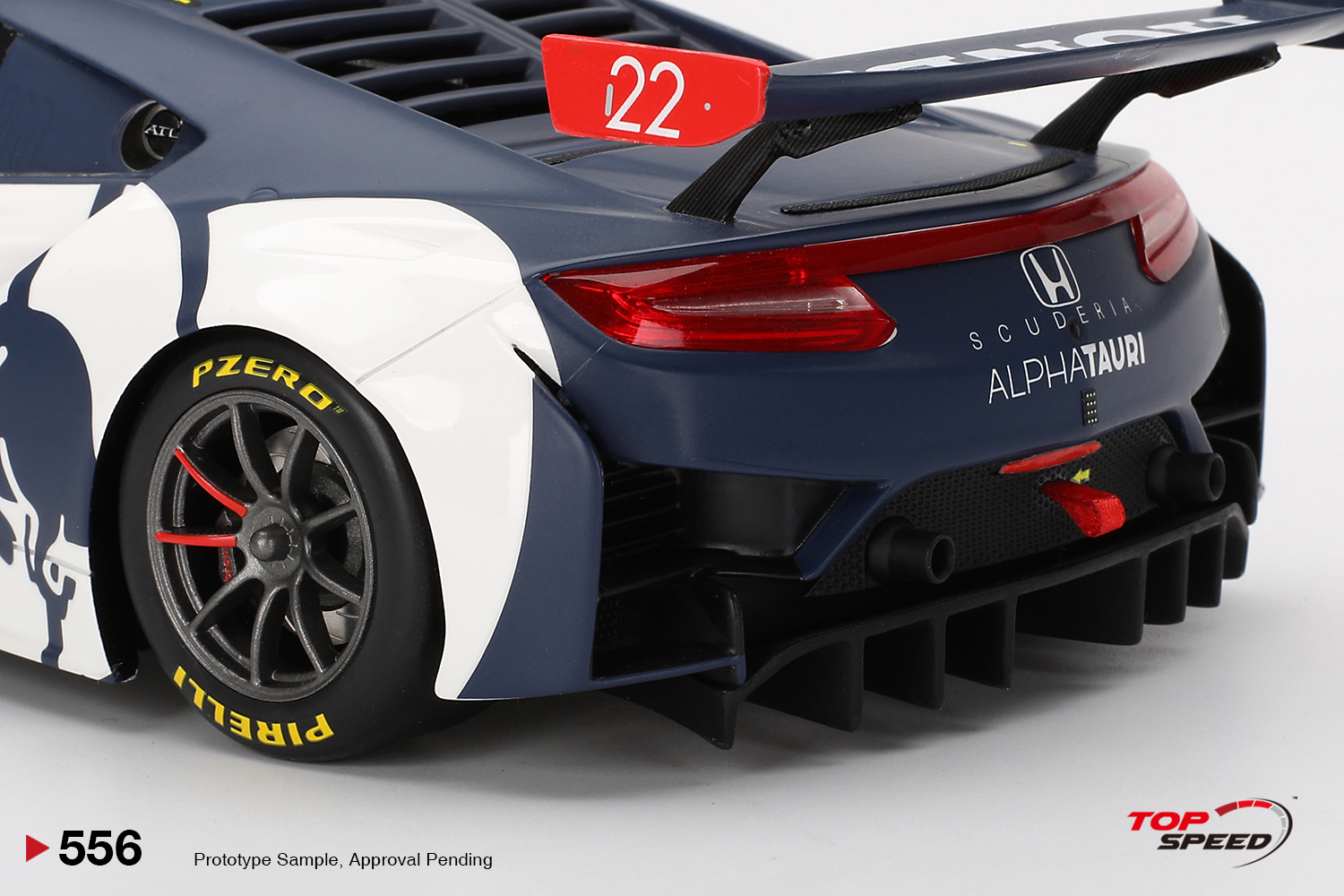 Honda NSX GT3 EVO 2023 Red Bull Formula Nurburgring 1:18 TopSpeed