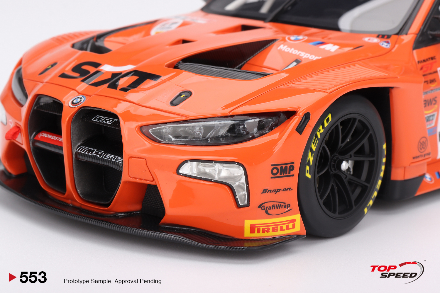 BMW M4 GT3 2023 IGTC Indy 8 Horas Winner 1:18 TopSpeed - 20 anos
