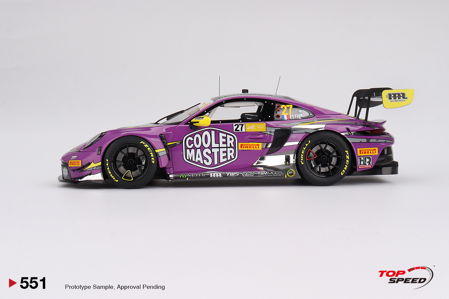 Porsche 911 GT3 R 2023 FIA GT World Cup 70th Macau Grand Prix 1:18