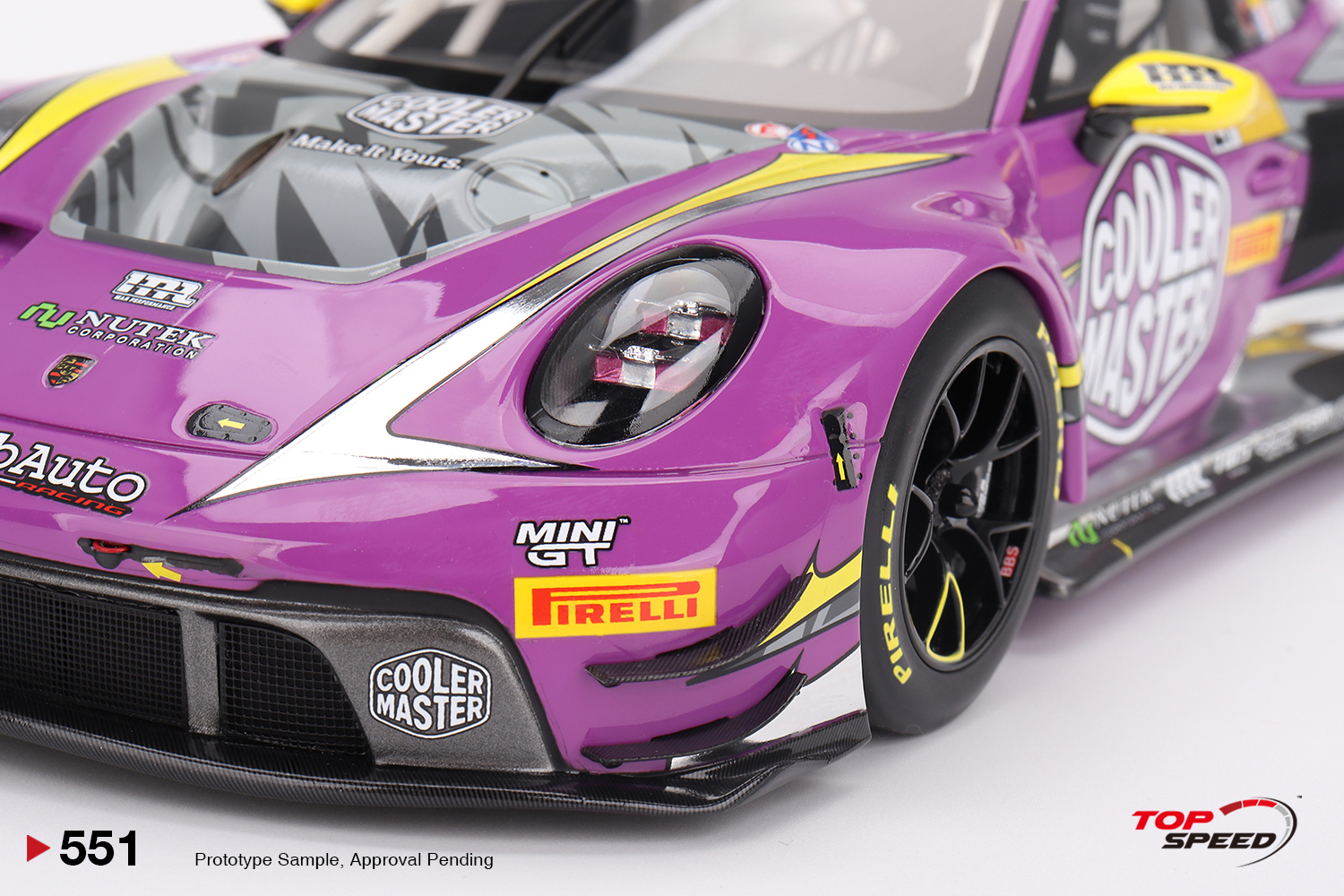 Porsche 911 GT3 R 2023 FIA GT World Cup 70th Macau Grand Prix 1:18