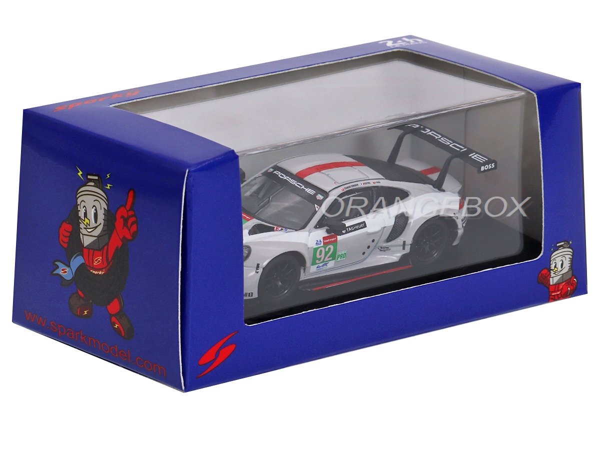 Porsche 911 RSR-19 3rd LMGTE Pro Class 24 Horas Le Mans 2021 1:64