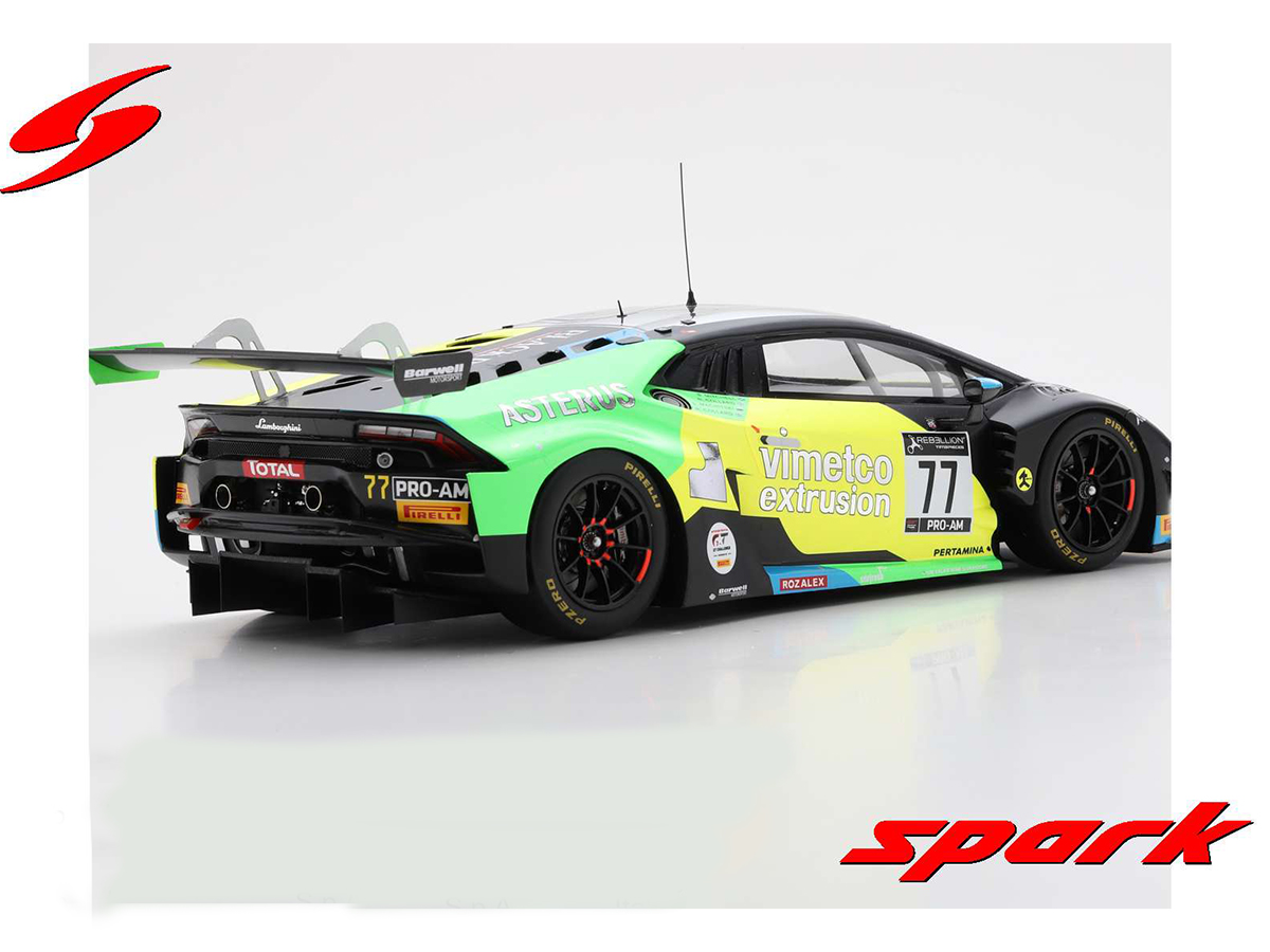 Lamborghini Huracan GT3 Evo Winner 24 Horas Spa PRO-AM 1:18 Spark