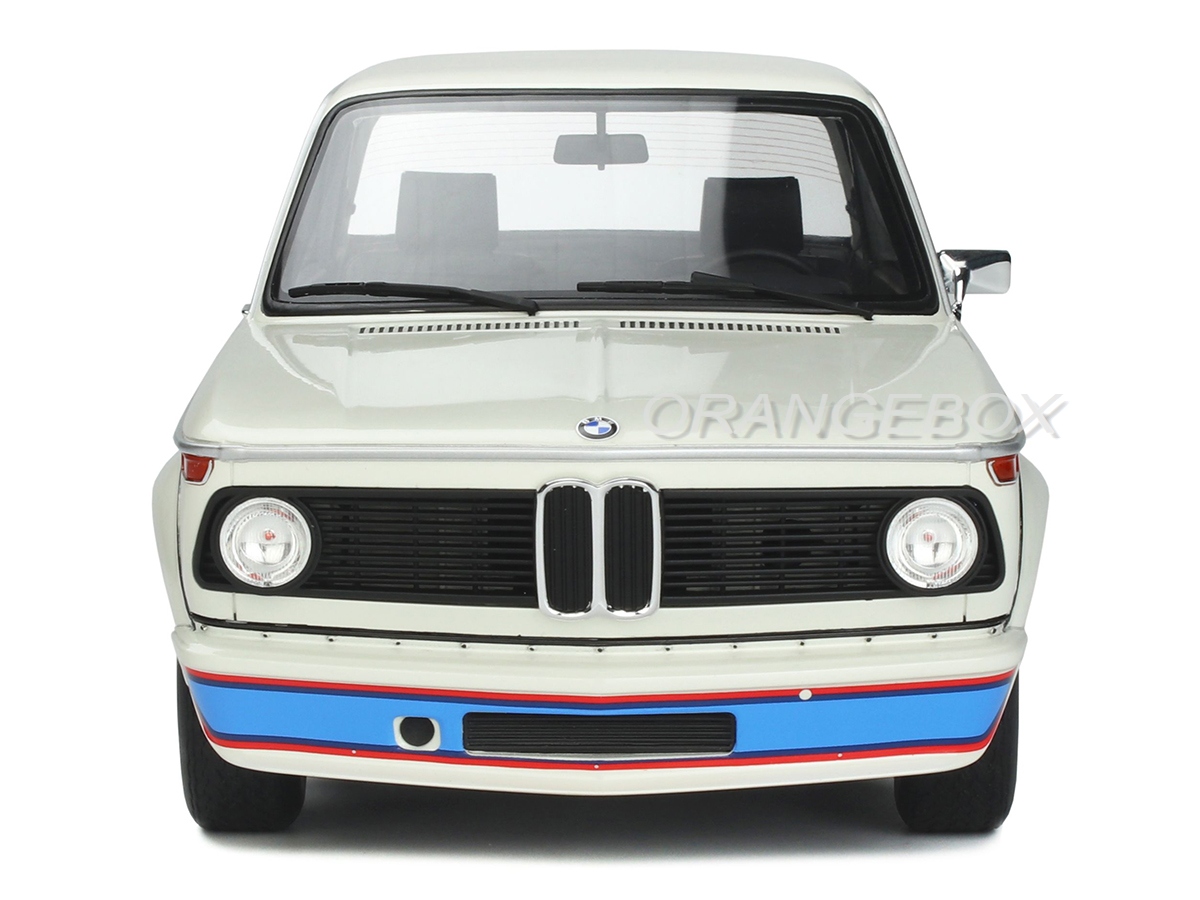Otto 1/12 – BMW 2002 Turbo Chamonix Blanc 1974 – Maquette Voiture En Résine, Grande échelle, Collection