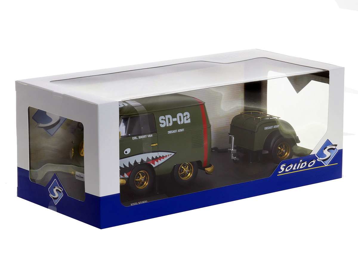 Volkswagen Kombi T1 Kool 1950 SD-02 1:18 Solido - 20 anos! Loja on