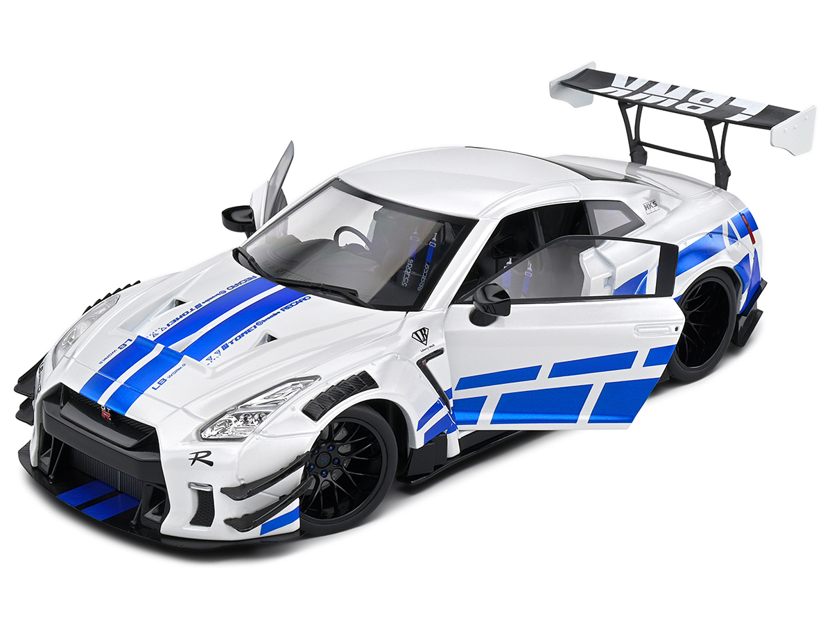 SOLIDOLiberty Walk GT-R (R35)エンジンスタータ付 Nissan GT-R R35 Liberty Walk Body Kit 2.0 Coupe 2024 1:18 Solido