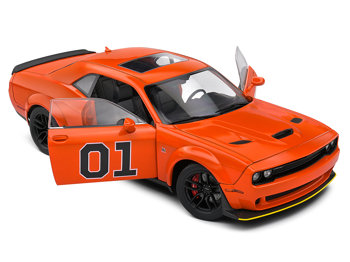 Dodge Challenger R/T Scat Pack General Lee Tribute 2023 1:18