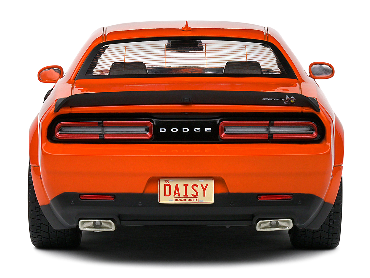 CHALLENGER 88 Dodge Challenger R/T Scat Pack General Lee Tribute 2023 1:18