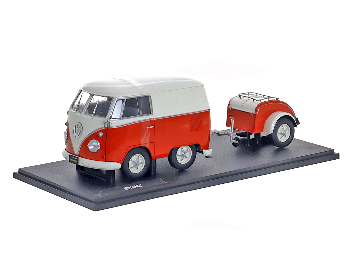 Volkswagen Kombi T1 Kool 1950 1:18 Solido Laranja - 19 anos