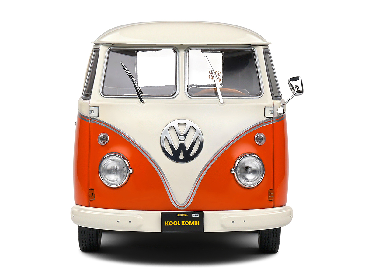 Volkswagen Kombi T1 Kool 1950 1:18 Solido Laranja - 20 anos! Loja