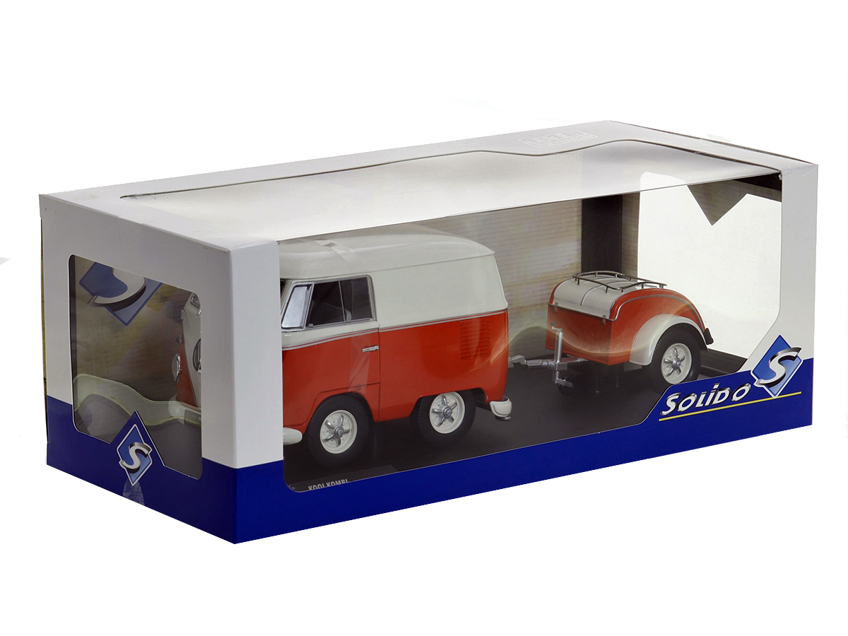 Volkswagen Kombi T1 Kool 1950 1:18 Solido Laranja - 20 anos! Loja