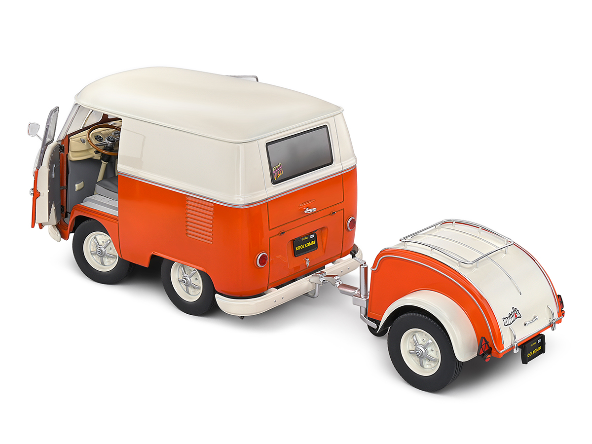Volkswagen Kombi T1 Kool 1950 1:18 Solido Laranja - 20 anos! Loja